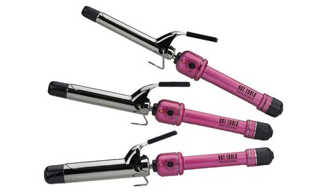 Hot Tools Pink Titanium Curling Ironwand Groupon