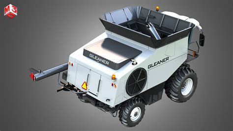 Gleaner Combine S96 - 3D Model by Markos3d