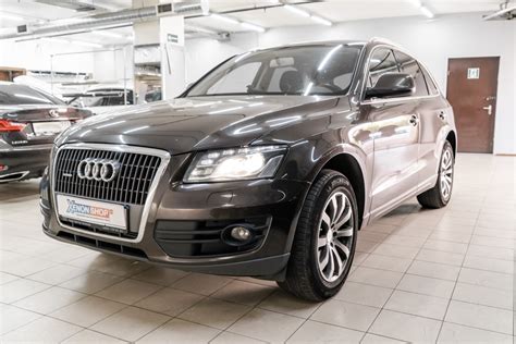Замена ксеноновых ламп на Ауди КУ5 (Audi Q5) - Установка КсенонШоп в Москве