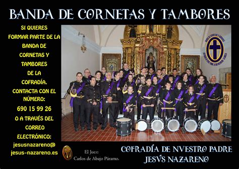 Banda De Cornetas Y Tambores Cofrad A De Nuestro Padre Jes S Nazareno