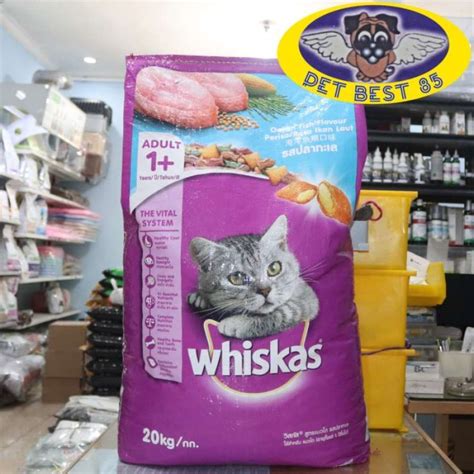 Jual Whiskas Adult Ocean Fish 20kg 1 Makanan Kucing Whiskas Catfood