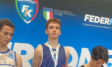 Muay Thai Stefano Battaglini Campione Nazionale Juniores Della