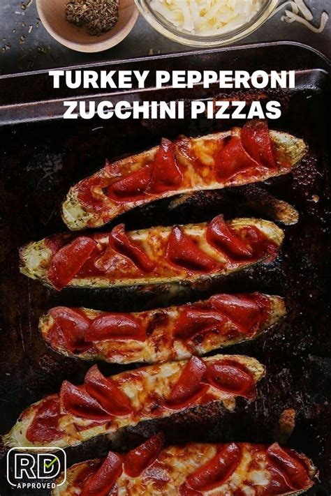 Turkey Pepperoni Zucchini Pizzas | Turkey pepperoni, Recipes, Zucchini ...