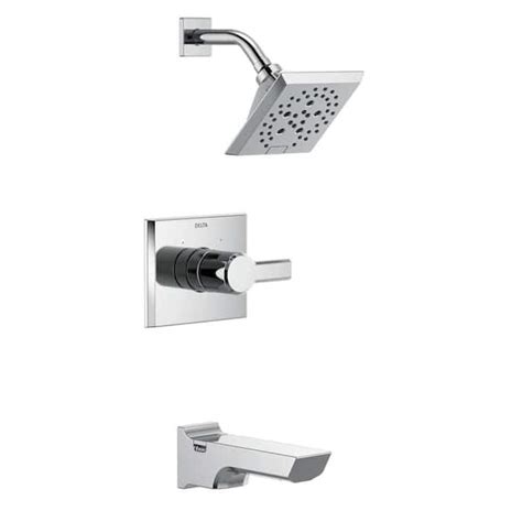 Reviews For Delta Pivotal Handle Wall Mount Tub And Shower Trim Kit