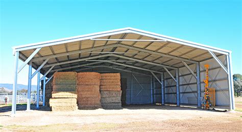 Hay Sheds - ShedSafe® Accredited & Australian Steel - Call 1800-764-764