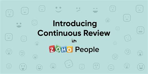 benefits  continuous performance review zoho blog