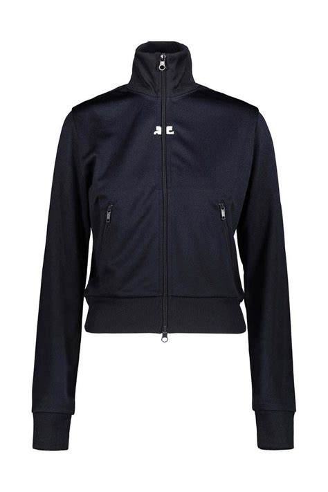 Buy Courreges Interlock Tracksuit Jacket Black At 33 Off Editorialist