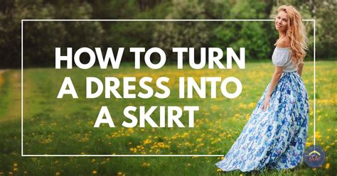 How To Turn A Dress Into A Skirt Easy Dress Sewing Patterns Diy Maxi