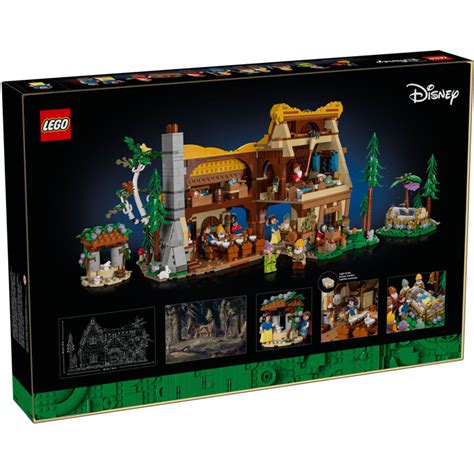 Lego Snow White And The Seven Dwarfs Cottage Set Packaging