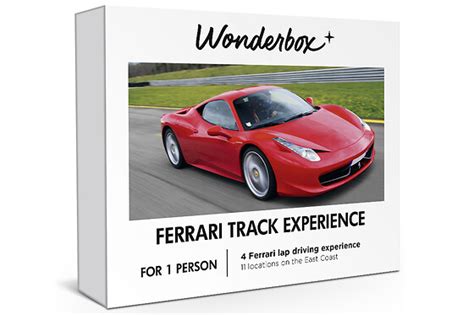 Gift Box Ferrari Track Experience | WONDERBOX