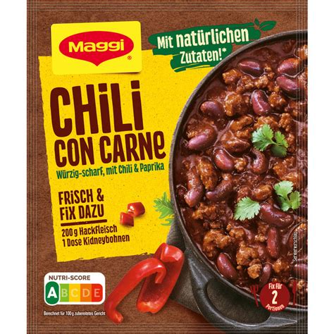 Maggi Fix Chili Con Carne Günstige Lebensmittel Online Bestellen