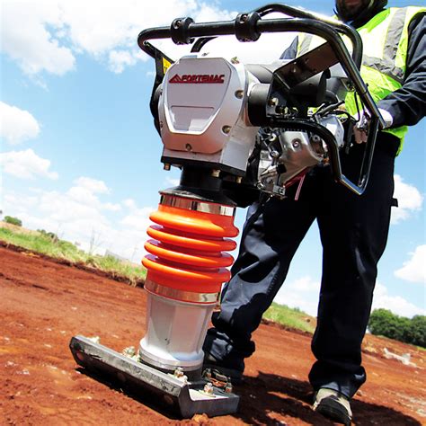 Compactador de Solo à Gasolina Sapo 70Kg 5 5HP Honda de Percussão CP 80