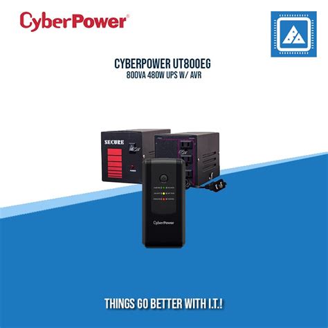 Cyberpower Ut800eg 800va 480w Ups W Avr Bluearm Computer Store