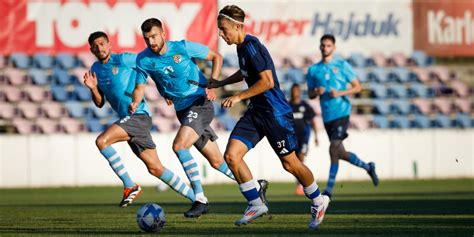 Hajduk Pobijedio Posu Je U Trening Utakmici Odigranoj Na Poljudu Hnk