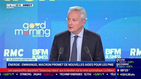 Bruno Le Maire Ministre De L Conomie Emmanuel Macron Promet De