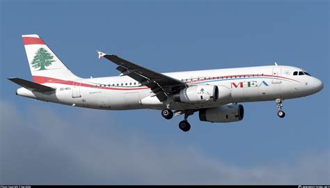 OD MRM MEA Middle East Airlines Airbus A320 232 Photo by Ege Güler