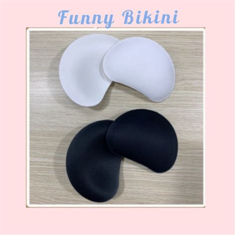 Mút độn hình xoài 1 cặp 2 miếng nhét đồ bơi Funny Bikini MS 58 Lazada vn