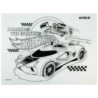 Підкладка розмальовка Kite Hot Wheels HW22 424 250 грн канцелярские товары kite в Житомире
