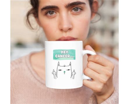Funny Cancer Gift Fuck You Cancer Ovarian Cancer Sarcastic Etsy