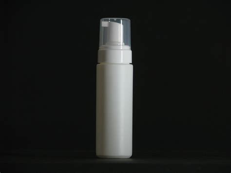 200ml Wholesale White Facial Foaming Cleanser Bottle Pe Foam Empty