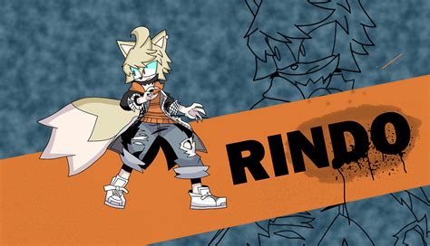 Rindo from TWEWY as a sonic character by jinxthefox on Newgrounds