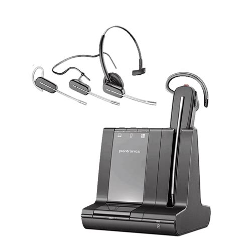 Poly Savi 8240 CDM Office Convertible Wireless Headset | 210979-01 ...