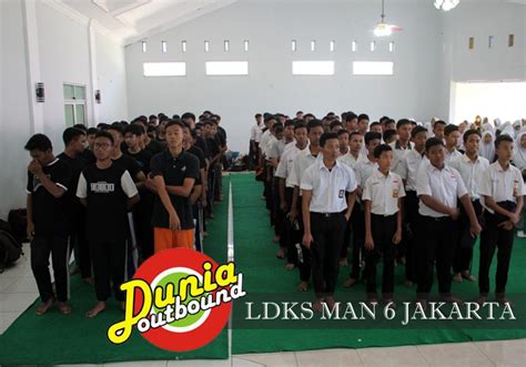 Ldks Man 6 Jakarta Bersama Tim Dunia Outbound