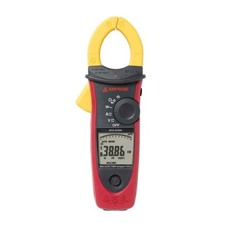 Amprobe ACDC 52NAV Clamp Meter TRMS 600 A AC DC From Cole Parmer