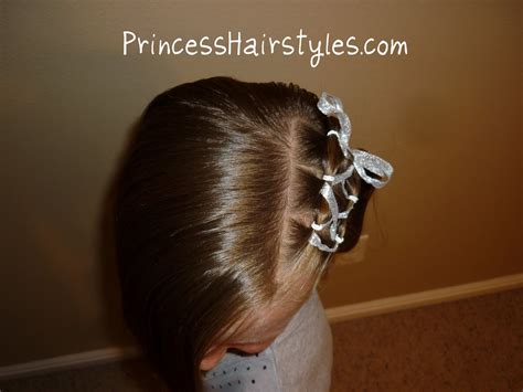 Hairstyles For Girls: Ribbon Lacing For Short Hair