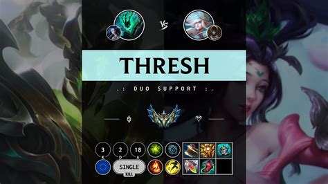 Thresh Support Vs Janna EUW Challenger Patch 14 11 YouTube