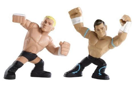 Wwe Rumblers Evan Bourne Dolph Ziggler Wrestling Mini Action Figures