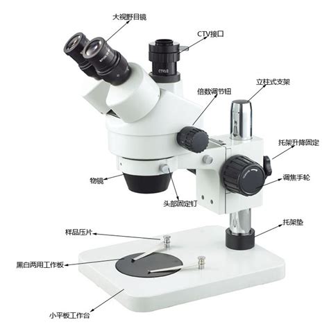 体视显微镜构成及使用方法 东莞沃德普