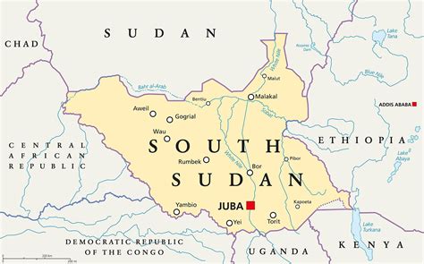 Biggest Cities In South Sudan - WorldAtlas