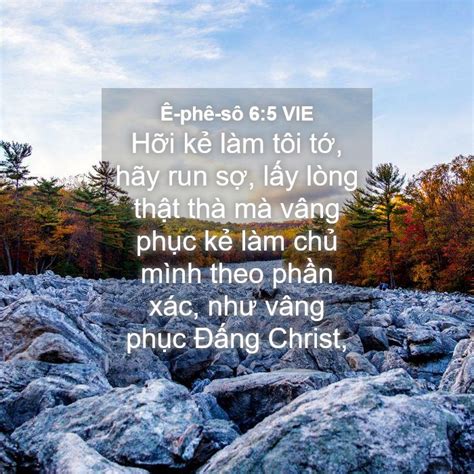 Ê phê sô 6 5 VIE Hỡi kẻ làm tôi tớ hãy run sợ lấy