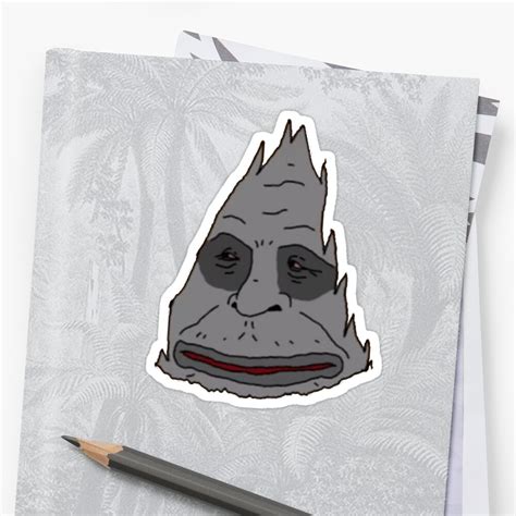 Sassy The Sasquatch Sticker By Jcka11 Redbubble