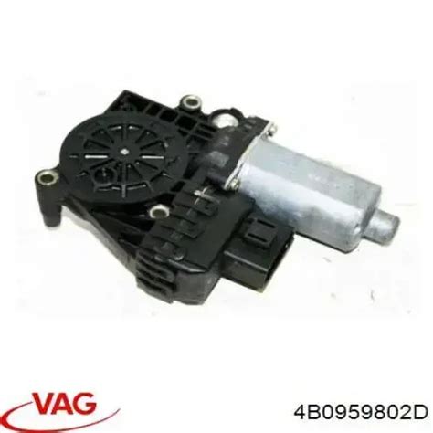 4B0959802D VAG motor eléctrico elevalunas puerta delantera derecha