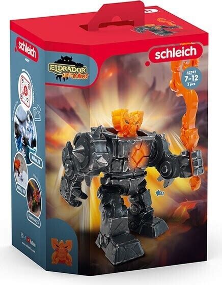 Schleich Eldrador Mini Creatures Schatten Lava Roboter Ab 11 58