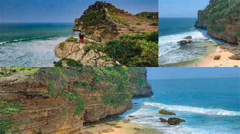 Pantai Karang Payung Wonogiri Surga Tersembunyi Di Lereng Gunung Lawu