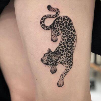 Stylish Cheetah Tattoos For Men And Women