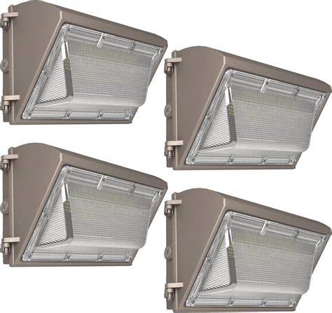 G GJIA 120W LED Wall Pack Light With Photocell 5000K Wall Pack Light