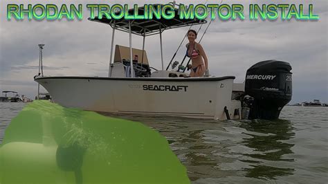 Rhodan Trolling Motor Install Seacraft Center Console