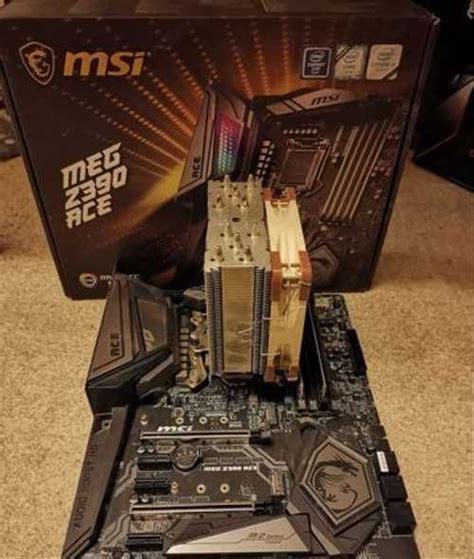 I7 9700k Z390 MEG ACE Noctua NH U12S Festima Ru Мониторинг