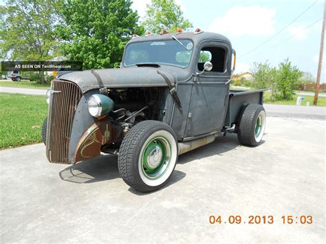 1937 Chevy Pick Up Truck Rat Rod Hotrod