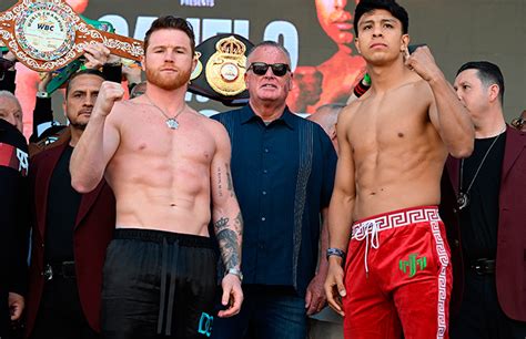 Canelo y Munguía cumplen en pesaje