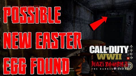 Hardcore Easter Egg Step Found The Darkest Shore COD WW2 Zombies