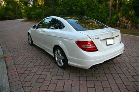 2013 Mercedes Benz C250 Coupe Panorama Roof Leather Navigation Turbo