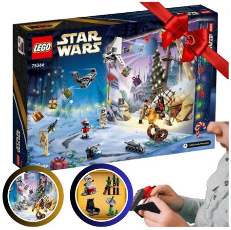 LEGO KALENDARZ ADWENTOWY GWIEZDNE WOJNY STAR WARS PREZENT 2023 ZESTAW