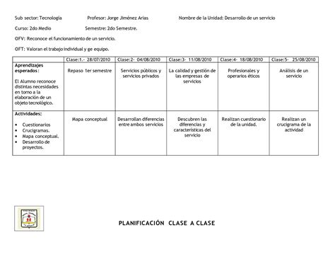 Planificación clase a clase 2do tecno CALAMEO Downloader