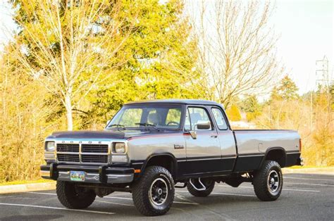 1993 Dodge Ram W250 Club Cab Long Bed 4wd 59l Cummins Turbo Diesel 12 Valve Classic Dodge Ram