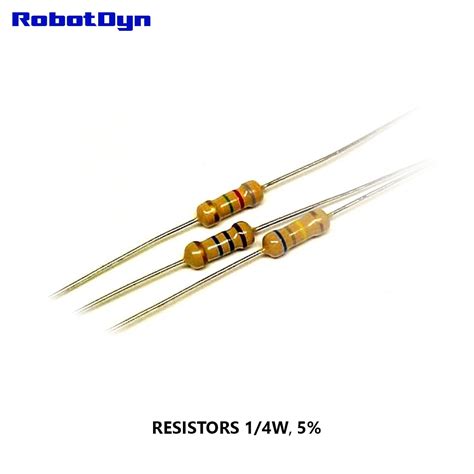 Resistor 22K Ohm, 1/4W, 5%, DIP (TH) (pack 100 PCS)-in EL Products from Electronic Components ...